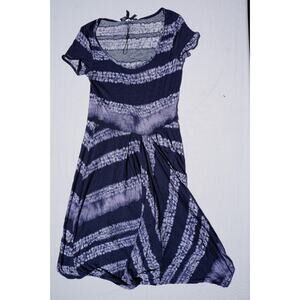 BCBG MAXAZRIA 100% Modal Tie Dye Dress Women's Size S